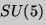 $SU(5)$
